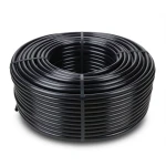لفة انابيب بلاستيك HDPE ضغط 6 بار PE 80، قطر خارجي 125 ملم SDR 33 لون اسود