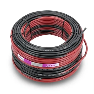لفة سلك كهرباء نحاس شعر مقاس 185 mm2، 600/1000 فولت، طول 300 قدم مغطى بالقصدير | شركة الفنار