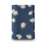 Spanish Wallpaper Floral Design Dark Blue, Size 10mx0.53m, Model 4002-5