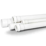 UPVC Pipe PN 15 Bar Size 6 inch Thickness 12.5 mm White Color