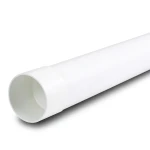 UPVC Pipe PN 7.5 Bar SDR 34.4 Outside Diameter 200 mm Thickness 5.9 mm White