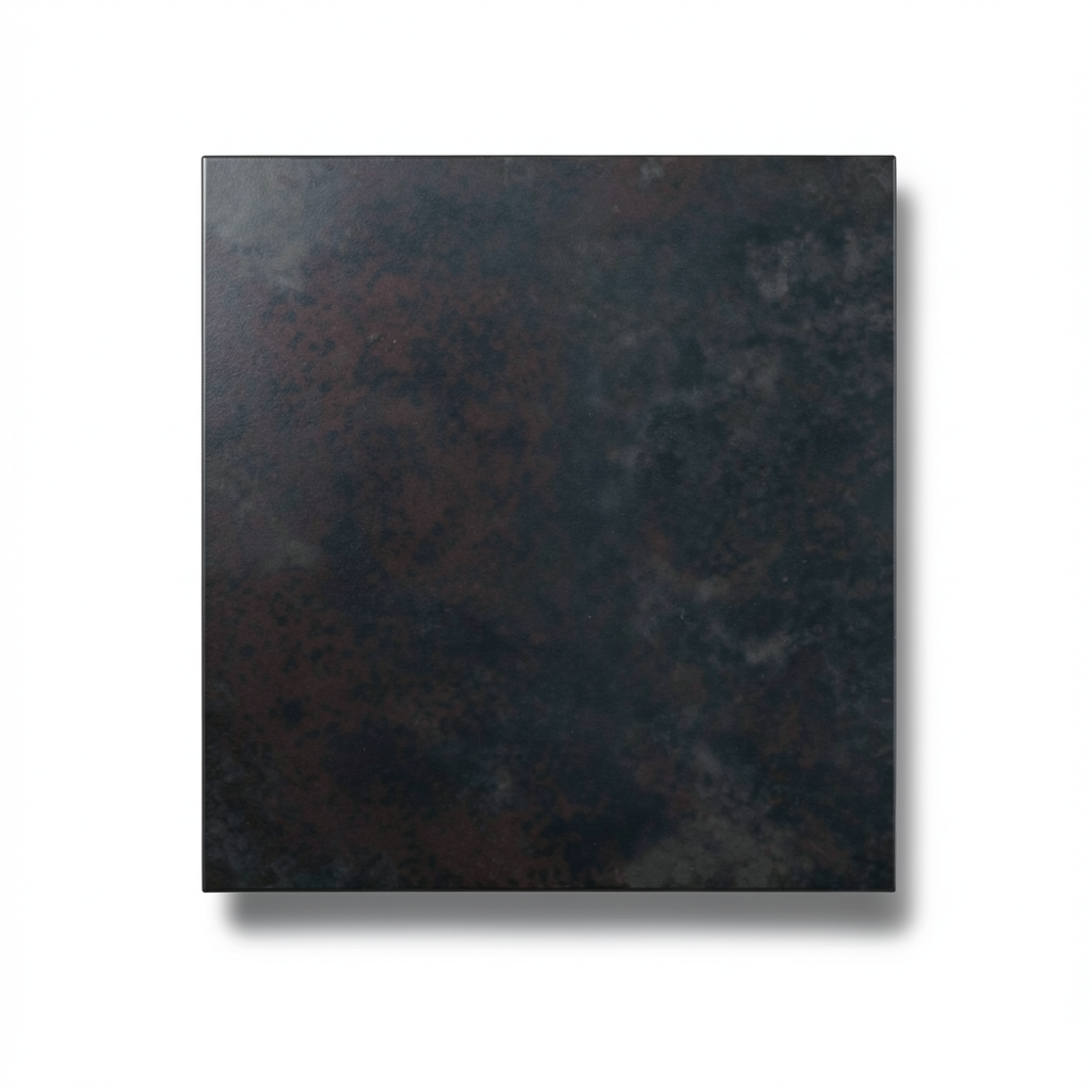 Porcelain Floor Tiles 10 mm Thickness, 45x45 cm, Black, Canyon