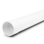 UPVC Pipe PN 7.5 Bar SDR 34.4 Outside Diameter 200 mm Thickness 5.9 mm White
