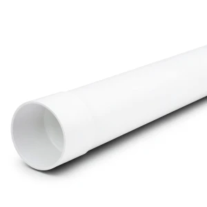 UPVC Pipe PN 7.5 Bar SDR 34.4 Outside Diameter 200 mm Thickness 5.9 mm White