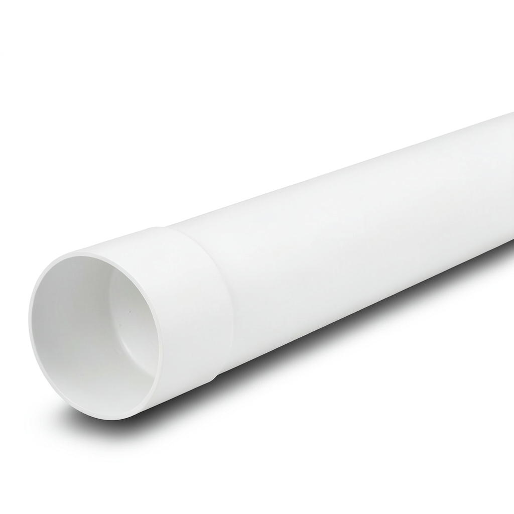 UPVC Pipe PN 7.5 Bar SDR 34.4 Outside Diameter 250 mm Thickness 7.3 mm White