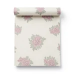 Spanish Wallpaper Floral Design Pale Beige, Size 10m x 0.53m, Model 4002-3