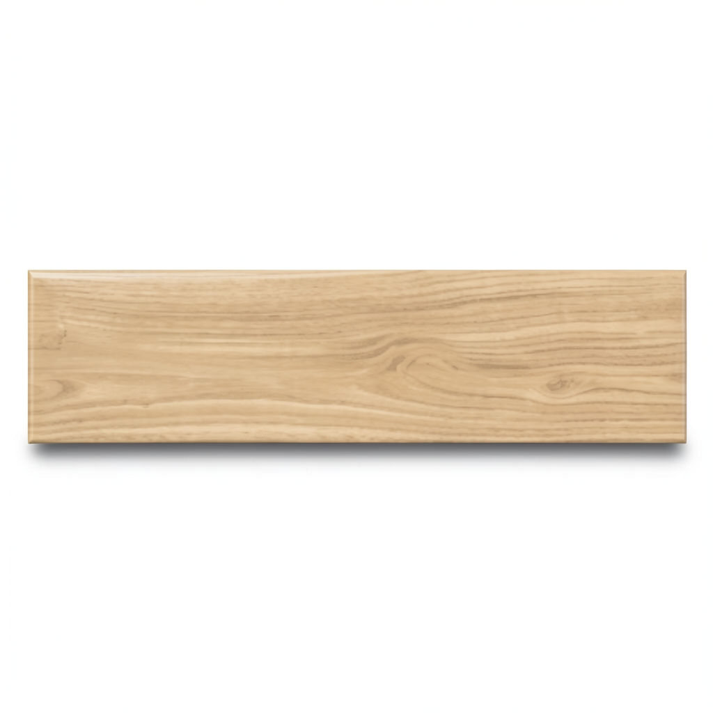 Porcelain Flooring 11 mm Thick, Size 45x90 cm, Bamboo Color, Experience Design