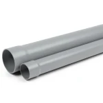 UPVC Pipe PN 15 Bar Size 6 inch Thickness 12.5 mm Gray Color