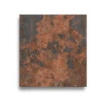 Porcelain Flooring Tiles 10 mm Thickness, 45x45 cm, Rust Color, Canyon Design