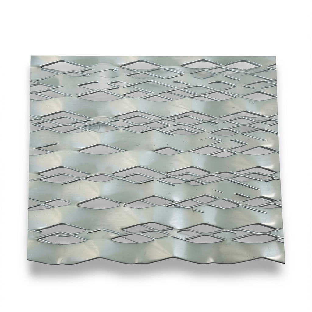 Hot Rolled Expanded Metal Sheet Drie Design 2.3 mm Wire Diameter 2.44x4 m