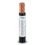 سلك مجدول نحاس 400 مم2 450/750 فولت عزل PVC مقاوم للحرارة، اسود | شركة الفنار