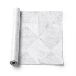 Wall Decoration Marble Design 10m x 0.53m White, Model 367-2