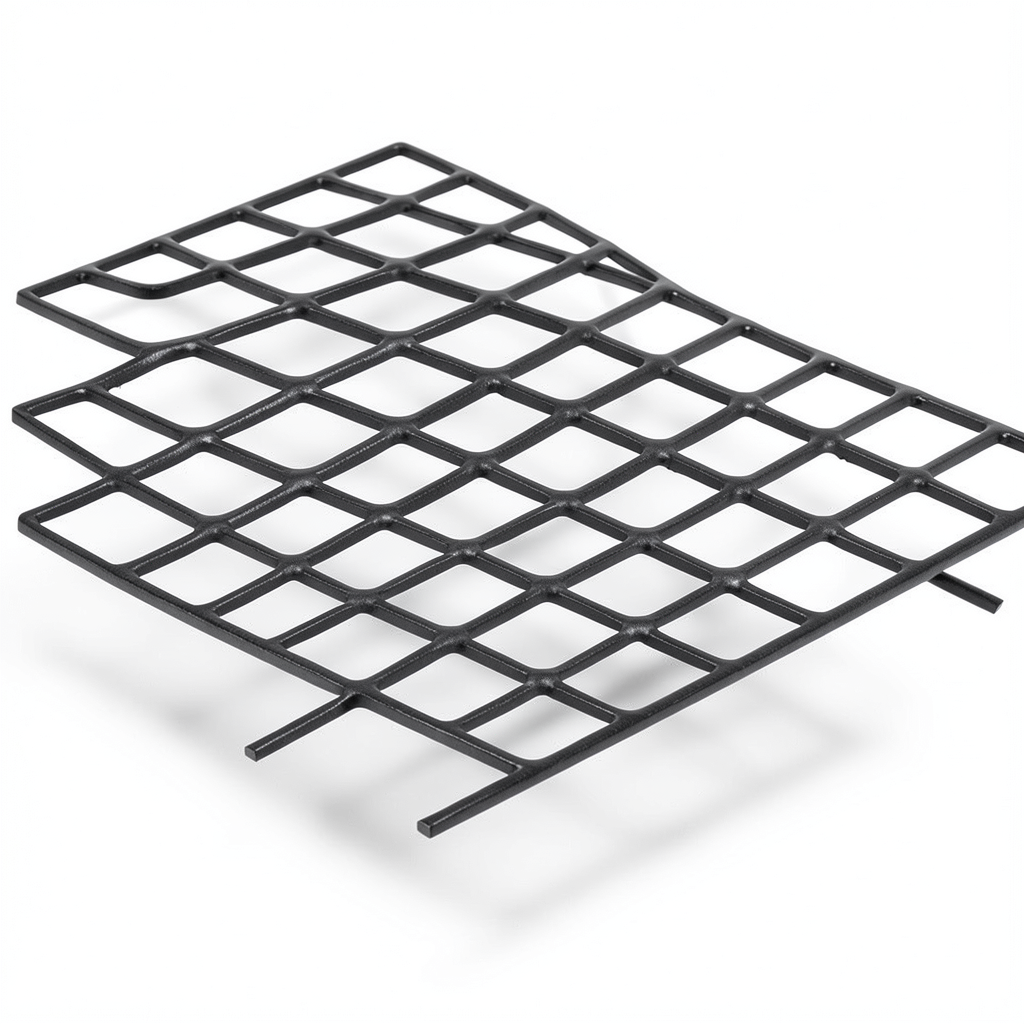 Hot Rolled Black Steel Expanded Metal Mesh Khaleeji 1.4 mm Thickness 1.22m Width 5m Length
