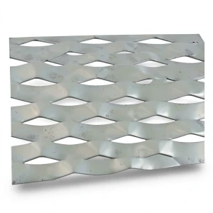 Hot Rolled Expanded Metal Wiremesh Drie Shape 3.8 mm, Size 1.22×3 M