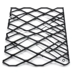 Hot Rolled Black Steel Expanded Metal Mesh Khaleeji 1.4 mm Thickness 1.22 m Width 7 m Length