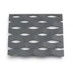 شبك بقلاوة حديد اسود سمك 3.8 مم، مقاس 1.22×1 متر، تصميم درع