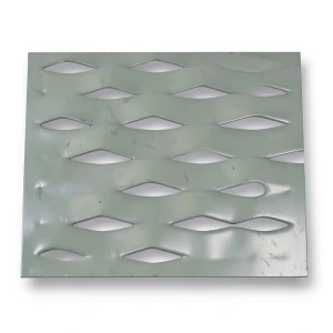 Hot Rolled Expanded Metal Sheet Flattened 3.8 mm Thickness, 1.22 M Width, 4 M Length, Drie Design