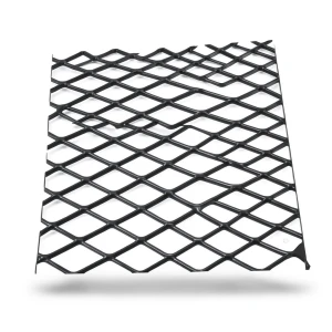 Hot Rolled Black Steel Expanded Metal Mesh Khaleeji 1.5 mm Thickness 5 meter Length 1.22 meter Width