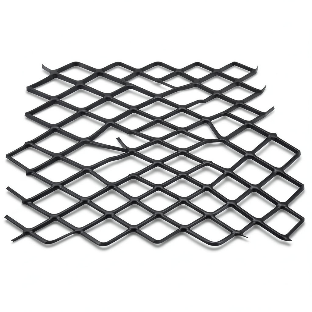 Hot Rolled Black Steel Expanded Metal Mesh Khaleeji Thickness 1.5 mm Width 1.22 m Length 6 m