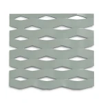 شبك بقلاوة حديد اسود سمك 3.8 مم، مقاس 1.22×1 متر، تصميم درع