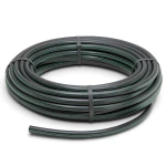 HDPE Polyethylene Coil Pipe PN 6 Bar PE 63, 90 mm Diameter, SDR 17.6, Black