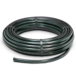 HDPE Plastic Coil Pipe Nominal Pressure 6 Bar PE 63 OD 110 mm SDR 17.6 Black