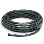HDPE Polyethylene Plastic Coil Pipe Pressure 6 Bar PE 63 Size OD 125 mm SDR 17.6 Black
