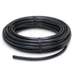 HDPE Polyethylene Plastic Coil Pipe 6 Bar Pressure PE 63 SDR 17.6 63 mm Black