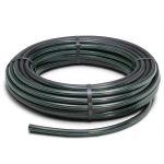 HDPE Polyethylene Coil Pipe PN 6 Bar PE 63, 90 mm Diameter, SDR 17.6, Black