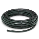 HDPE Plastic Coil Pipe Nominal Pressure 6 Bar PE 63 OD 110 mm SDR 17.6 Black