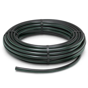HDPE Plastic Coil Pipe Nominal Pressure 6 Bar PE 63 OD 110 mm SDR 17.6 Black