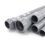 UPVC Pipes Nominal Pressure 8 Bar Outside Diameter 400 mm Thickness 12.3 mm Gray | Al Watania Plastics