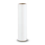 Spanish Wallpaper Plain Design White Color, Size 10mx0.53m, Model 4005-1
