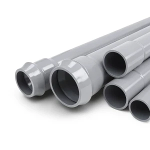 UPVC Pipes Nominal Pressure 8 Bar Outside Diameter 500 mm Thickness 15.3 mm Gray | Al Watania Plastics
