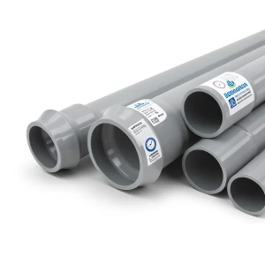 UPVC Pipes Nominal Pressure 6 Bar Outside Diameter 560 mm Thickness 13.7 mm Gray | Al Watania Plastics