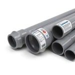 UPVC Pipes 8 Bar Pressure 560 mm Diameter 17.2 mm Thickness Gray | Al Watania Plastics