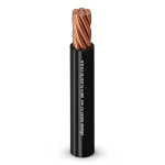 Copper Stranded Wire 400mm2 450/750V Heat Resistant PVC Insulation, Black | Al Fanar