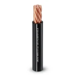 Copper Stranded Electrical Wire 25mm 450/750volts Heat Resistant PVC Insulation, Black | Al Fanar
