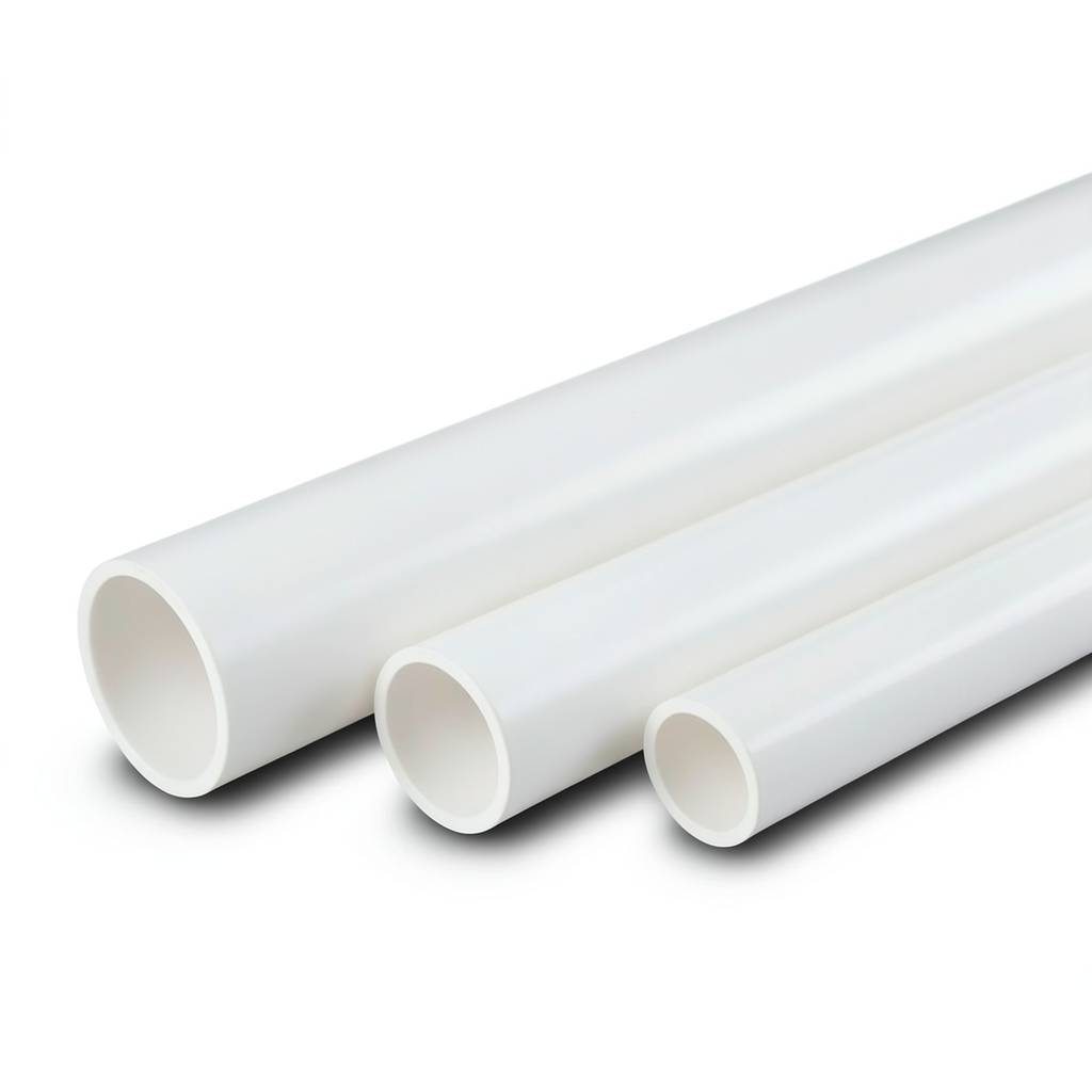 UPVC Pipes Schedule 40 Size 0.75 inch Thickness 2.87 mm White