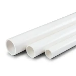 مواسير UPVC جدول 40 مقاس 1 إنش سمك 3.38 مم لون أبيض
