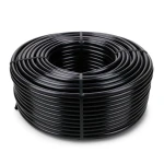 مواسير بولي ايثيلين عالي الكثافة ضغط 6 بار PE 80 قطر خارجي 180 mm SDR 33 لون اسود