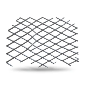 Hot Rolled Steel Expanded Metal Mesh Khaleeji 1.8 mm Thickness 1.22m Width 1m Length