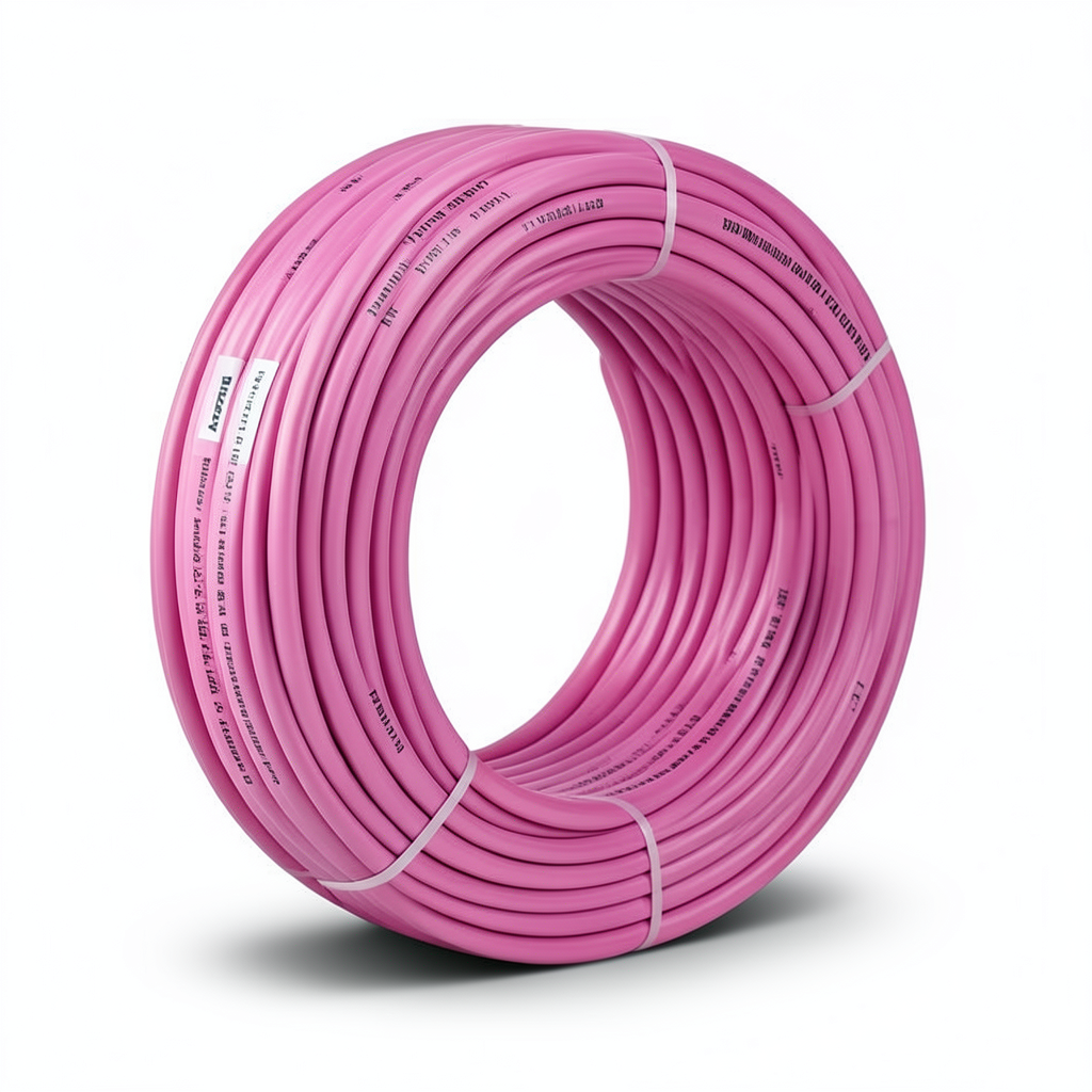 كابل نحاس THHN/THWN معزول PVC 105 درجة مئوية مقاس 1.31 مم² 600 فولت طول 250 قدم وردي | شركة الفنار