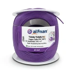 THHN/THWN Copper Cable PVC 105°C Insulation 3.31 mm² 600 Volt 250 Feet Purple | Al Fanar