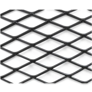 Hot Rolled Black Steel Expanded Metal Mesh Khaleeji 2 mm Thickness 1.22m Width 3m Length