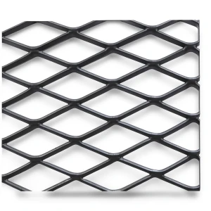 Hot Rolled Black Steel Expanded Metal Mesh Khaleeji 2 mm Thickness 1.22x4 m