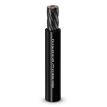 Copper Stranded Wire 95mm 450/750volts Heat Resistant PVC Insulation, Black | Al Fanar