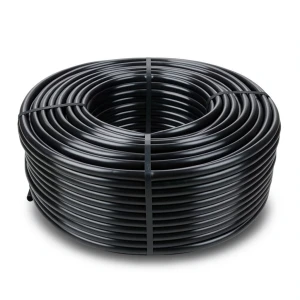 لفة انابيب بلاستيك HDPE ضغط 6 بار PE 80، قطر خارجي 125 ملم SDR 33 لون اسود