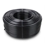 انابيب HDPE ضغط 6 بار PE 80 قطر خارجي 140 مم سمك 6.4 مم لون اسود