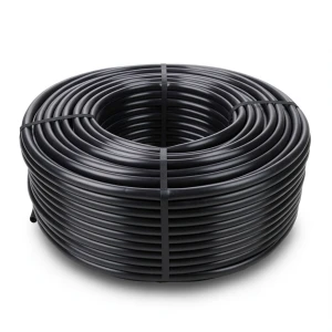 انابيب HDPE ضغط 6 بار PE 80 قطر خارجي 140 مم سمك 6.4 مم لون اسود